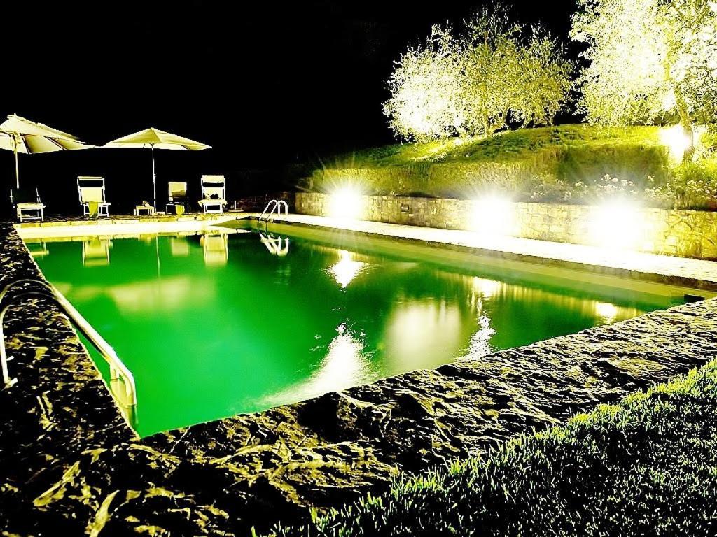 Villa Toscana Il Capiteto Панцано Экстерьер фото