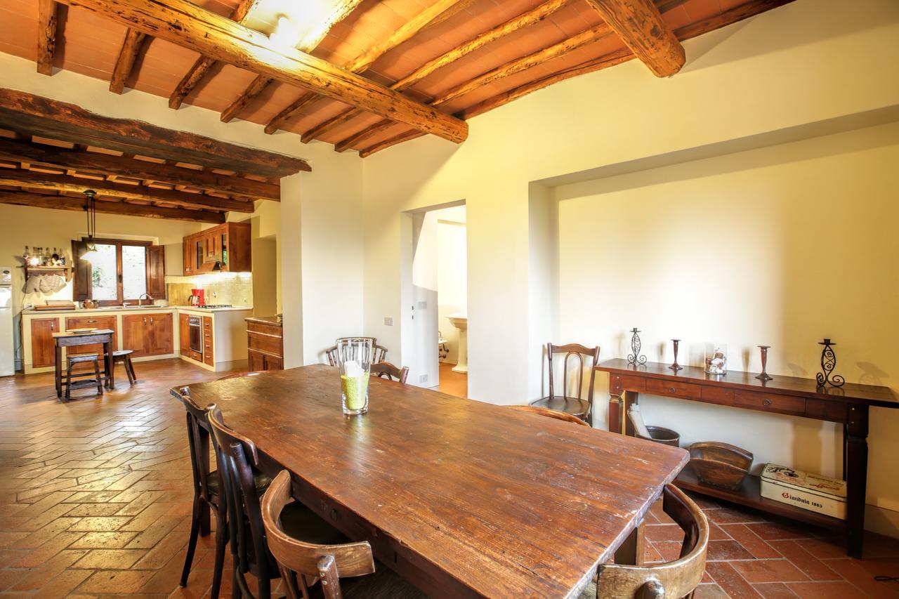 Villa Toscana Il Capiteto Панцано Экстерьер фото