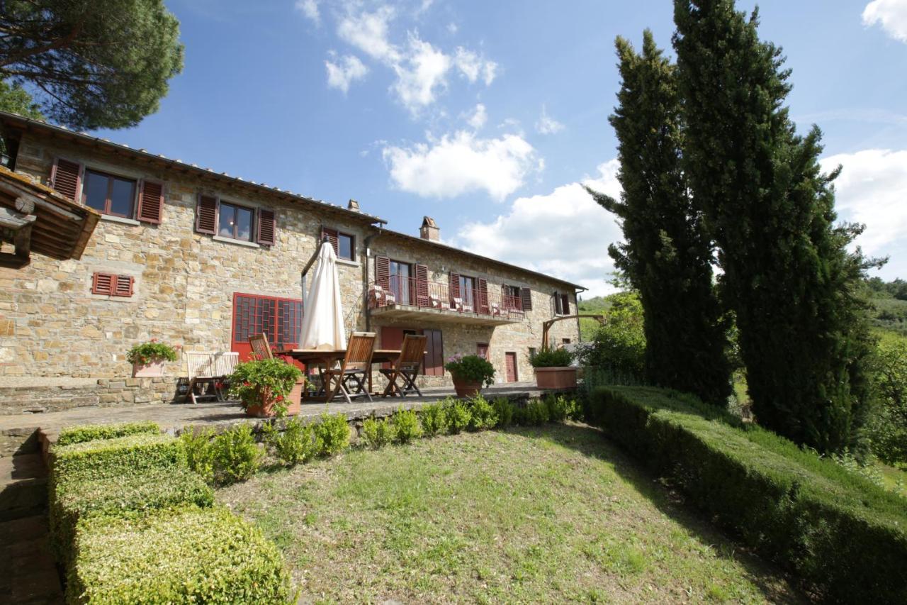 Villa Toscana Il Capiteto Панцано Экстерьер фото