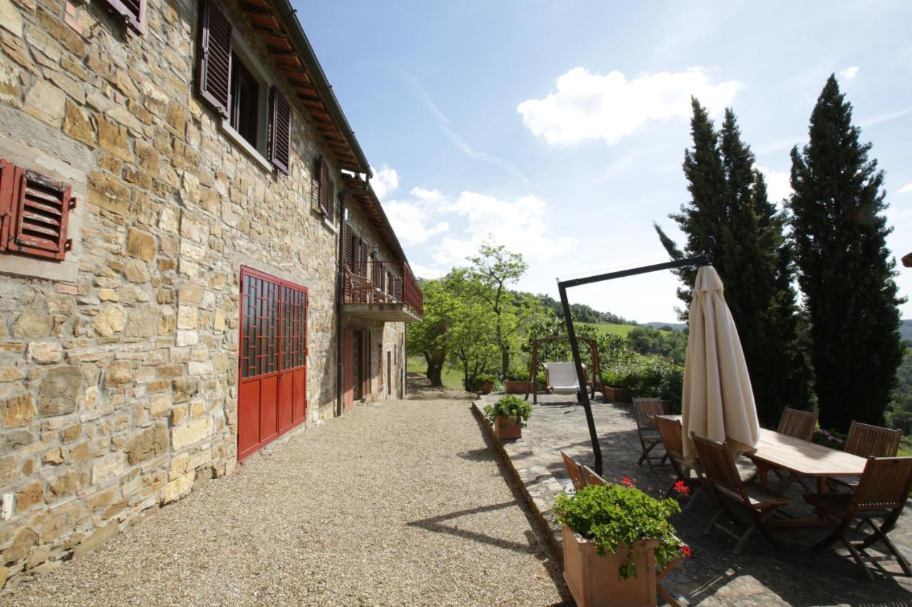 Villa Toscana Il Capiteto Панцано Экстерьер фото